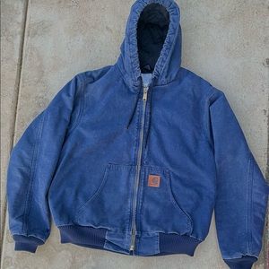 Vintage Carhartt work zip up jacket